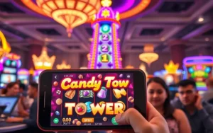 เกมสล็อต Candy Tower เกมสุดหวานทำเงินได้จริง