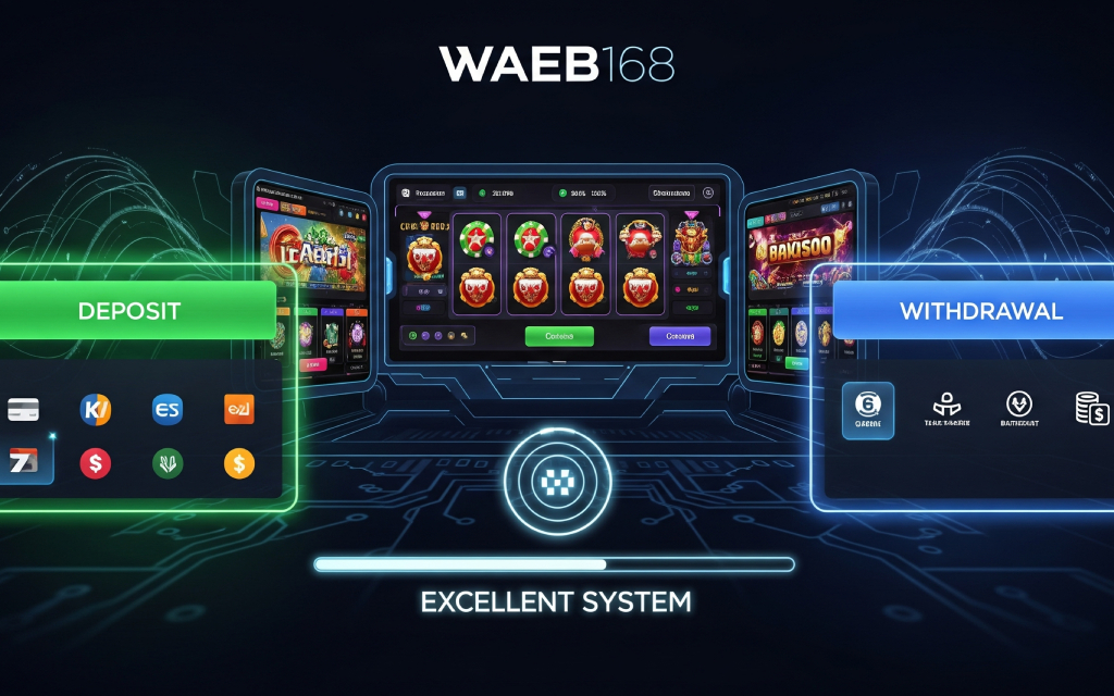 วิธีการฝากถอน waeb168 ฝากถอนออโต้ ฝากถอน 3 วินาที (2)